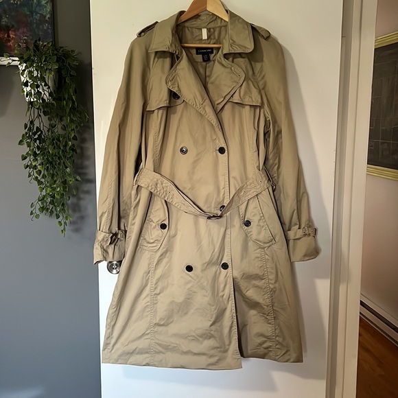 Lands’ End Trench Coat - Picture 1 of 8